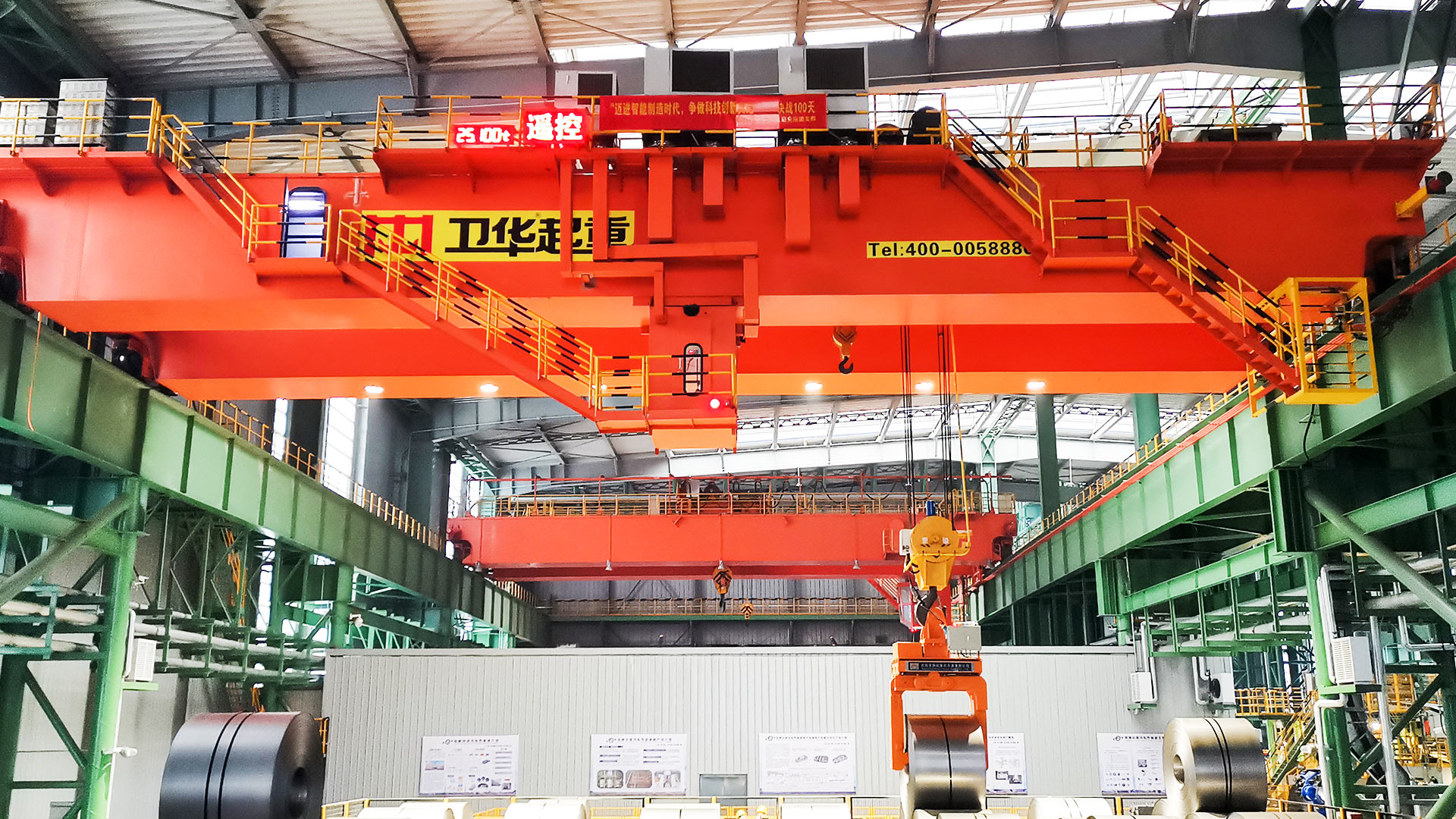 智能鋼鐵智能化起重機